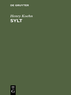 cover image of Sylt